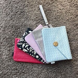 Elegant Multi-Color Women's Makeup Bag Set